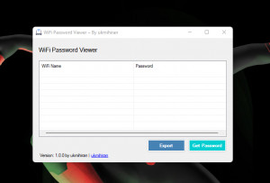 WifiPasswordViewer - náhled