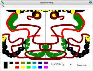 Mirror Drawing - náhled
