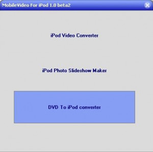 Mobilevideo For iPod - náhled