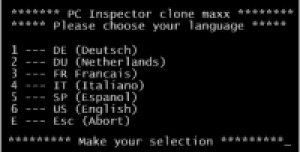PC Inspector Clone maxx - náhled