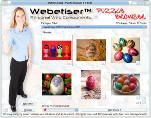 Webetiser Puzzle - Easter Package - náhled