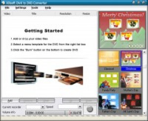 Xilisoft DivX to DVD Converter - náhled