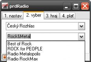 prdRadio - náhled
