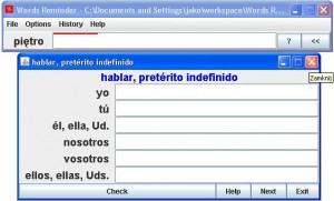 Words Reminder - náhled