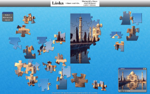 Puzzle Tádž Mahal - náhled
