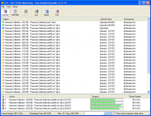 Easy Usenet Uploader - náhled
