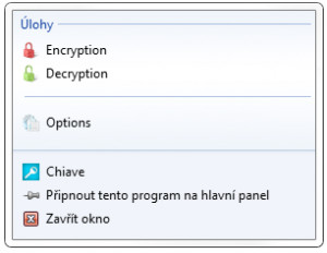Chiave File Encryption - náhled