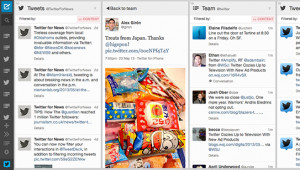 TweetDeck - náhled