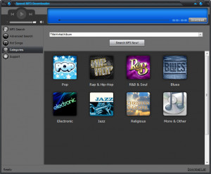Speed MP3 Downloader - náhled