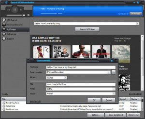 Speed MP3 Downloader - náhled