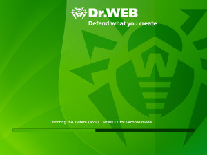 Dr.Web LiveCD - náhled