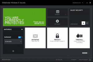 Bitdefender Windows 8 Security - náhled