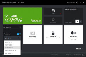 Bitdefender Windows 8 Security - náhled