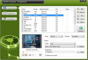 Oposoft AVCHD Converter - náhled