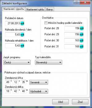 dKalendar - náhled