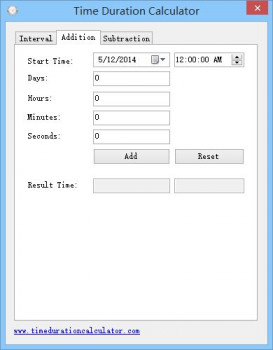 Time Duration Calculator - náhled