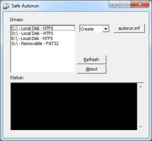 Safe Autorun - náhled