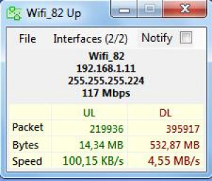 NetworkSpeed - náhled