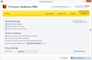 PCKeeper Antivirus - náhled