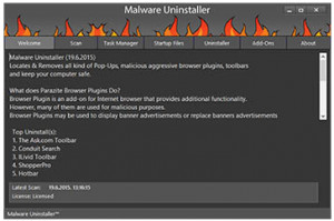 Malware Uninstaller - náhled