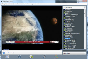 Advanced TV Player - náhled