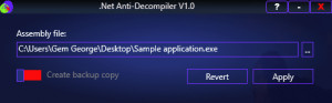 .NET Anti-Decompiler - náhled
