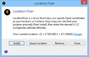 Location Fixer - náhled