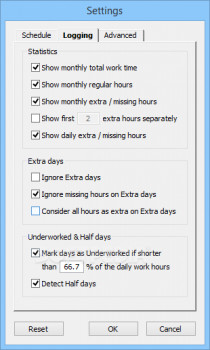 Work Time Monitor  - náhled