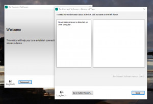 Logitech G900 Connection Utility - náhled
