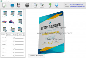 3D Cover Designer - náhled
