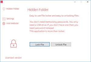 Hidden Folder - náhled