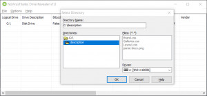 NoVirusThanks Drive Revealer - náhled