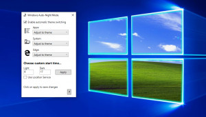 Windows 10 Auto-Night-Mode - náhled