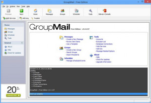 GroupMail - náhled