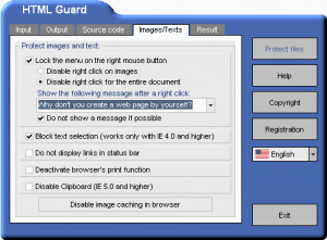 HTML Guard - náhled
