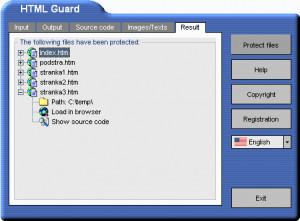 HTML Guard - náhled
