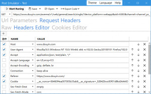 Post Emulator - náhled