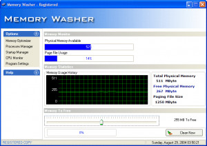 Memory Washer - náhled