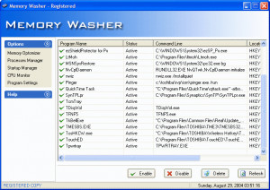 Memory Washer - náhled
