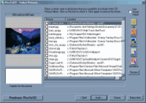 PicsToCD Digital Picture Album Creator/Burner - náhled