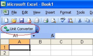 Unit Converter for Excel - náhled