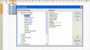 Unit Converter for Excel - náhled
