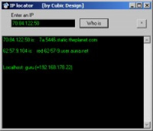 Cubic IP Locator - náhled