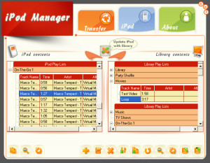 IPOD Manager - náhled