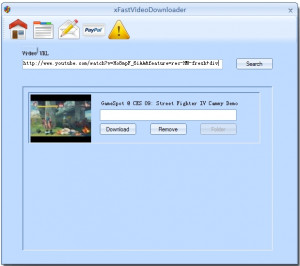 xFastVideoDownloader - náhled