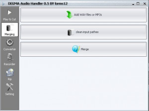 DEGMA Audio Handler - náhled