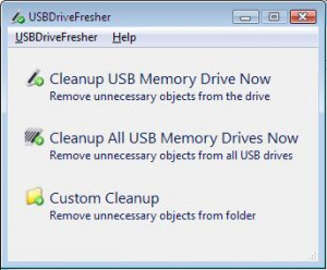 USBDriveFresher - náhled