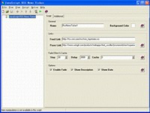 JavaScript RSS News Ticker Plus - náhled