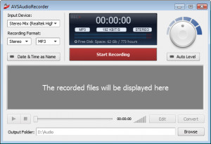 AVS Audio Recorder - náhled