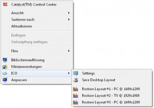 Icon Configuration Utility - náhled
